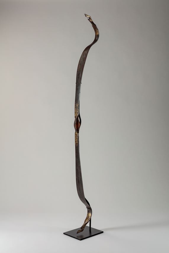 Steel Bow with Gold and Silver Inlay  | MasterArt